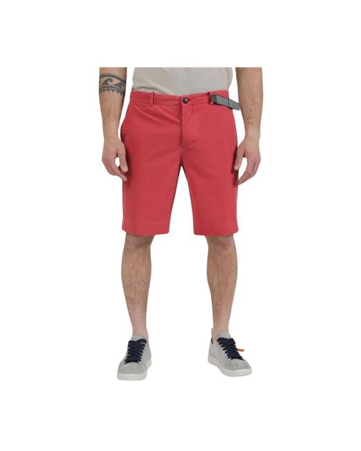 Rrd Red Casual Shorts for men