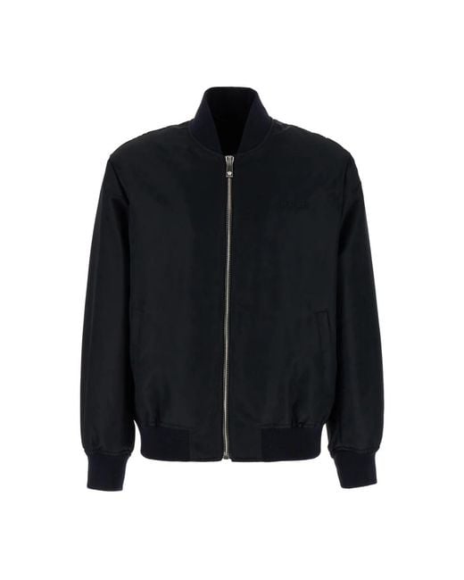 Versace Black Bomber Jackets for men