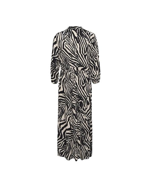 Cream Black Midi Dresses