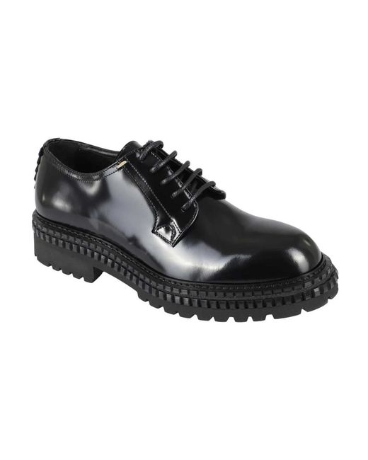 THE ANTIPODE Black Laced Shoes for men