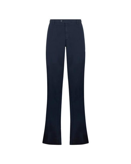 Fedeli Uitlopende Broek in het Blue voor heren