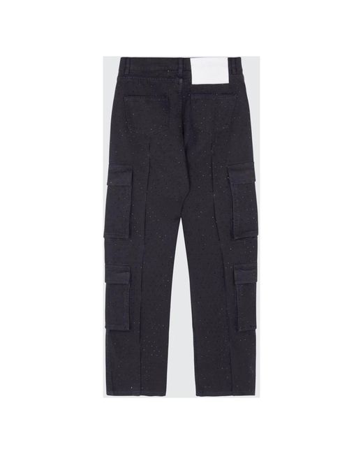 Barrow Pantalone Cargo Strass in het Blue voor heren