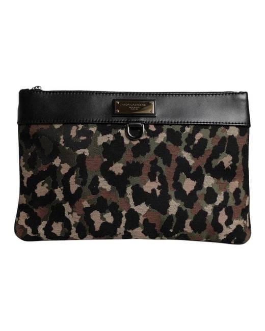 Dolce & Gabbana Black Clutches