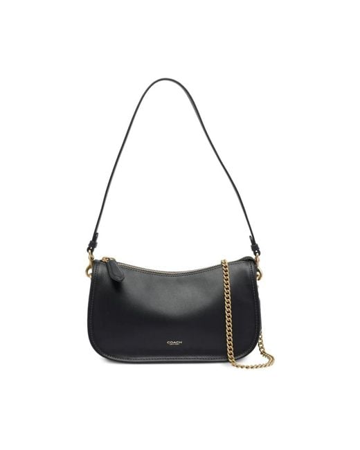 COACH Black Shoulder Bags