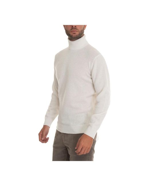 hindustrie White Cashmere Knitwear for men