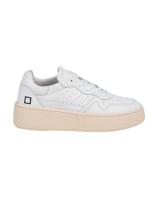 Sneakers di Date in White
