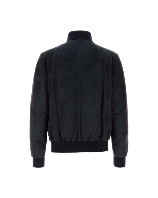 Leather Jackets Moorer de hombre de color Blue