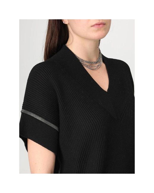 Brunello Cucinelli Metallic Elegant Layered Chain Necklace