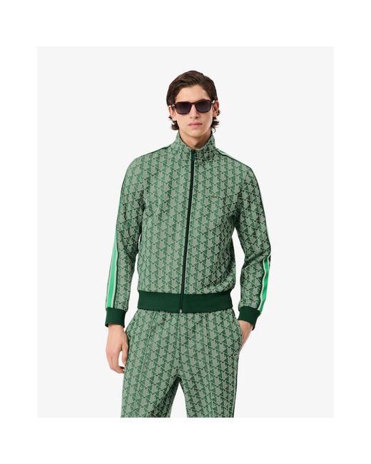 Lacoste Giaccia Monogram in het Green voor heren
