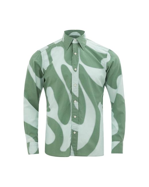 Tom Ford Casual shirts in Green für Herren