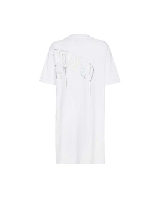 John Richmond White Short Dresses
