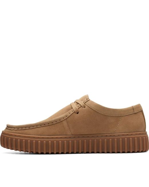 Shoes > flats > laced shoes Clarks pour homme en coloris Brown