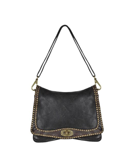 Campomaggi Black Shoulder Bags