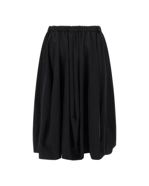 Comme des Garçons Black Midi Skirts