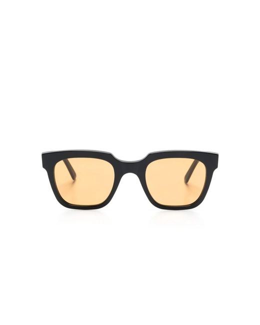 Retrosuperfuture Accessoires ,Zwart ,Chique Zonnebril in het Brown voor heren