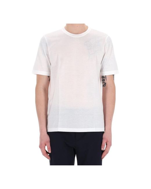 Barba Napoli T-Shirts in het White voor heren