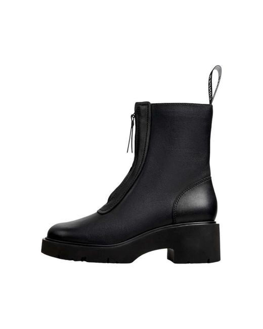 Camper Black Ankle Boots