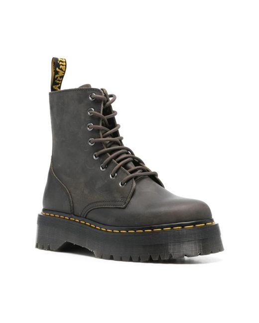 Dr. Martens Black Lace-Up Boots