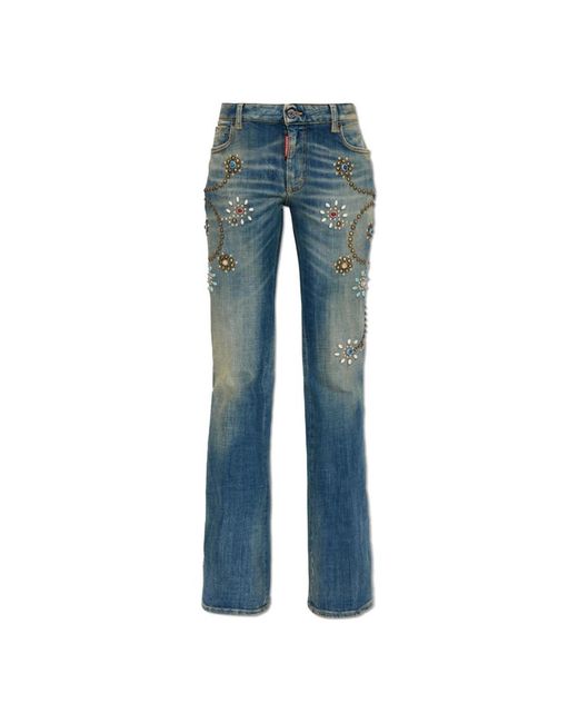 Boot-Cut Jeans DSquared² de color Blue