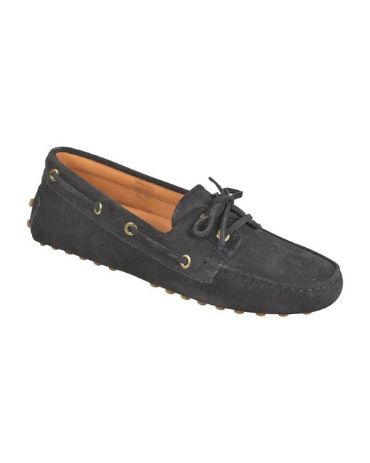 Tod's Gray Sailor Shoes