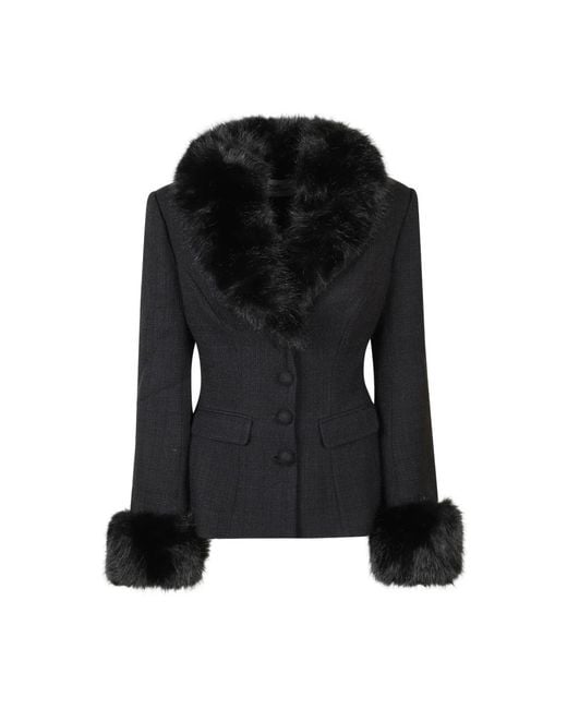 Blazers di Self-Portrait in Black