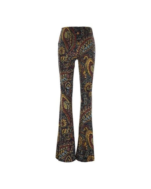 Etro Uitlopende Broek in het Gray