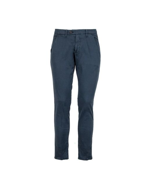 Roy Rogers Blue Slim-Fit Trousers for men