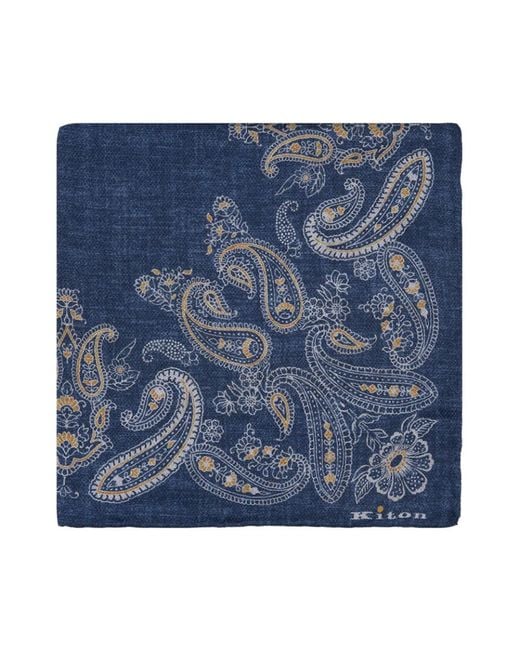 Silky Scarves Kiton pour homme en coloris Blue