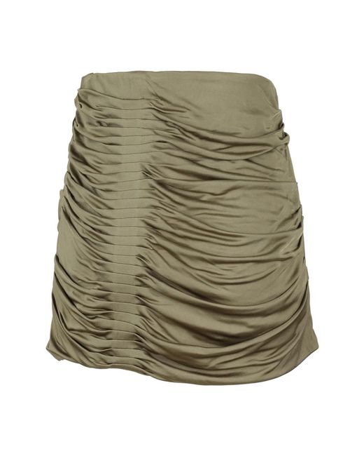 GAUGE81 Green Short Skirts