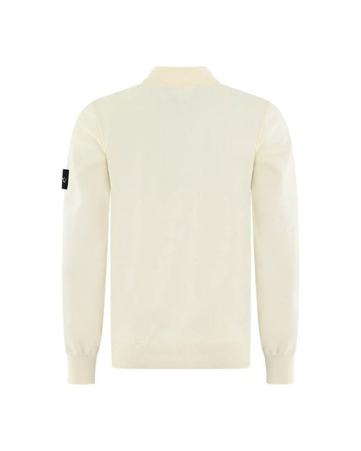 Stone Island White Turtlenecks for men