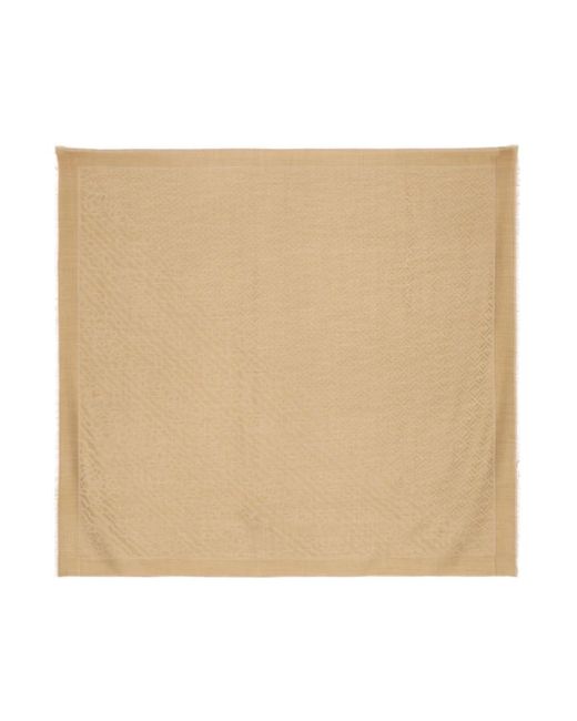 Fendi Natural Scarves