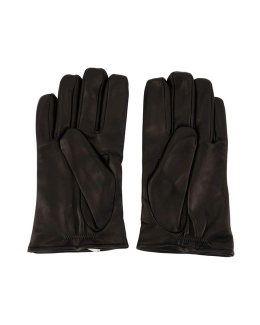 Our Legacy Accessoires ,Zwart ,Zwarte Leren Handschoenen in het Black