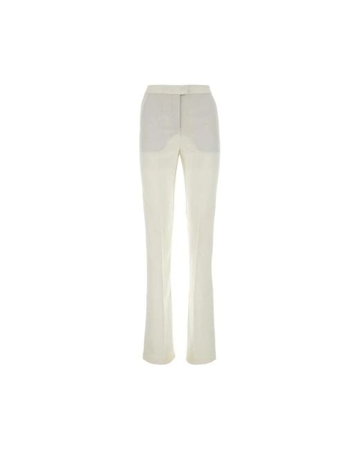 ANDAMANE White Slim-Fit Trousers