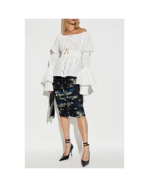 Blumarine White Blouses