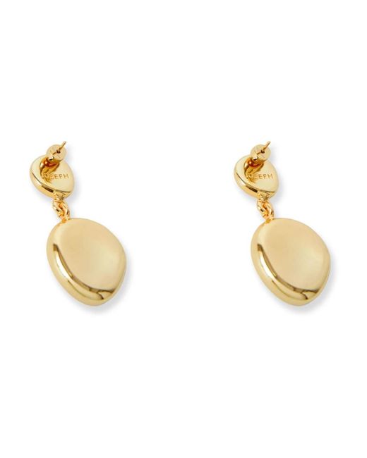 Earrings Joseph de color Metallic