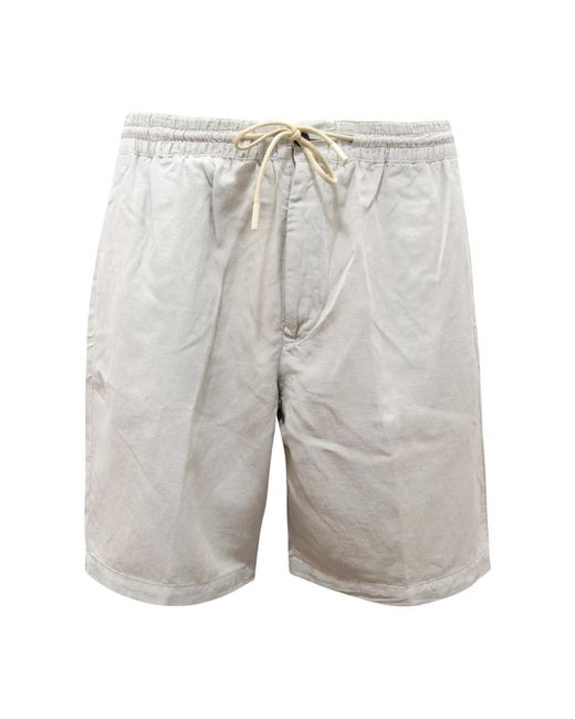 PT01 Gray Casual Shorts for men