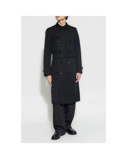 Burberry Black Trench Coats for men