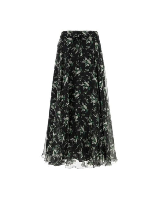 Dolce & Gabbana Black Maxi Skirts