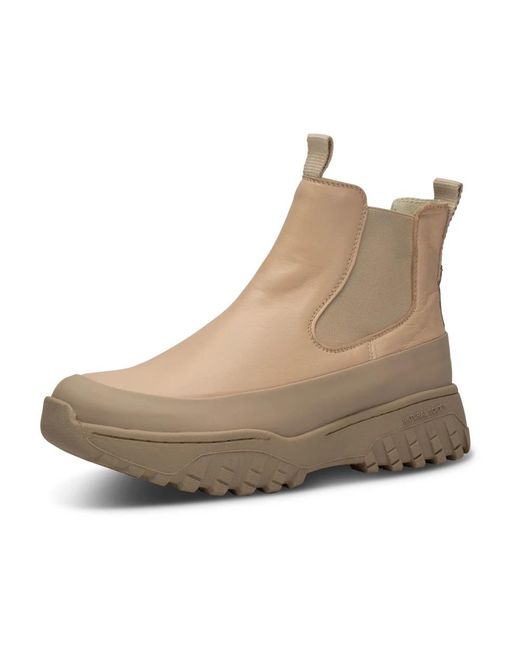 Woden Natural Chelsea Boots