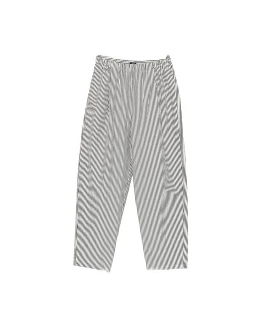 Apuntob Gray Cropped Trousers