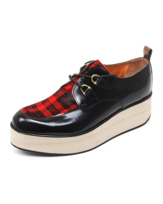 Alexander Smith Black Laced Shoes