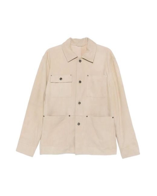 Light Jackets Paolo Pecora de hombre de color Natural