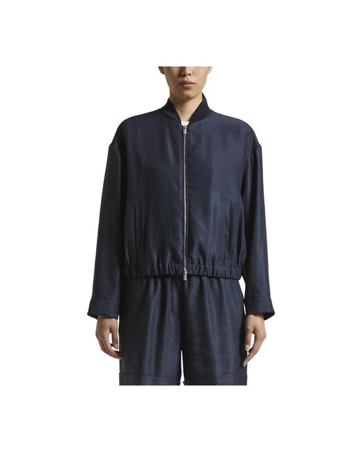 Peserico Bomber Jackets in het Blue