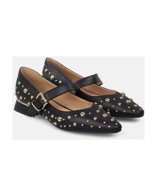 Alma En Pena. Black Ballerina Shoes