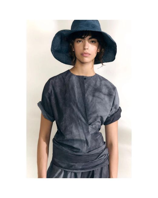 Cortana Blue Blouses