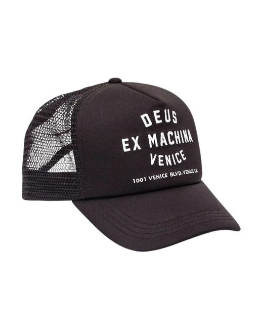 Deus Ex Machina Black Caps for men