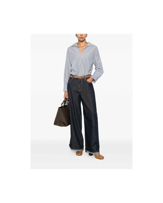 Max Mara Gray Blouses