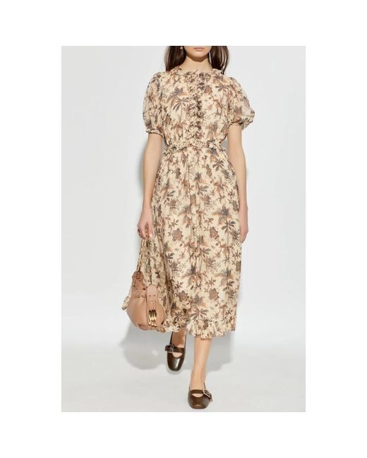 Midi Dresses Ulla Johnson de color Natural
