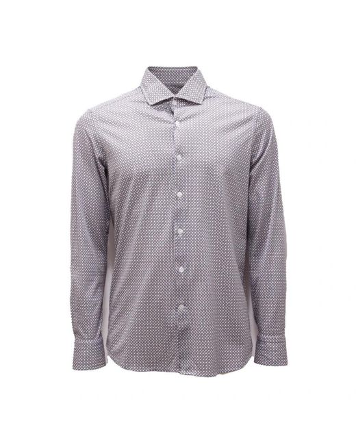 Sonrisa Purple Formal Shirts for men