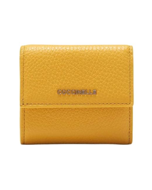 Coccinelle Yellow Wallets & Cardholders